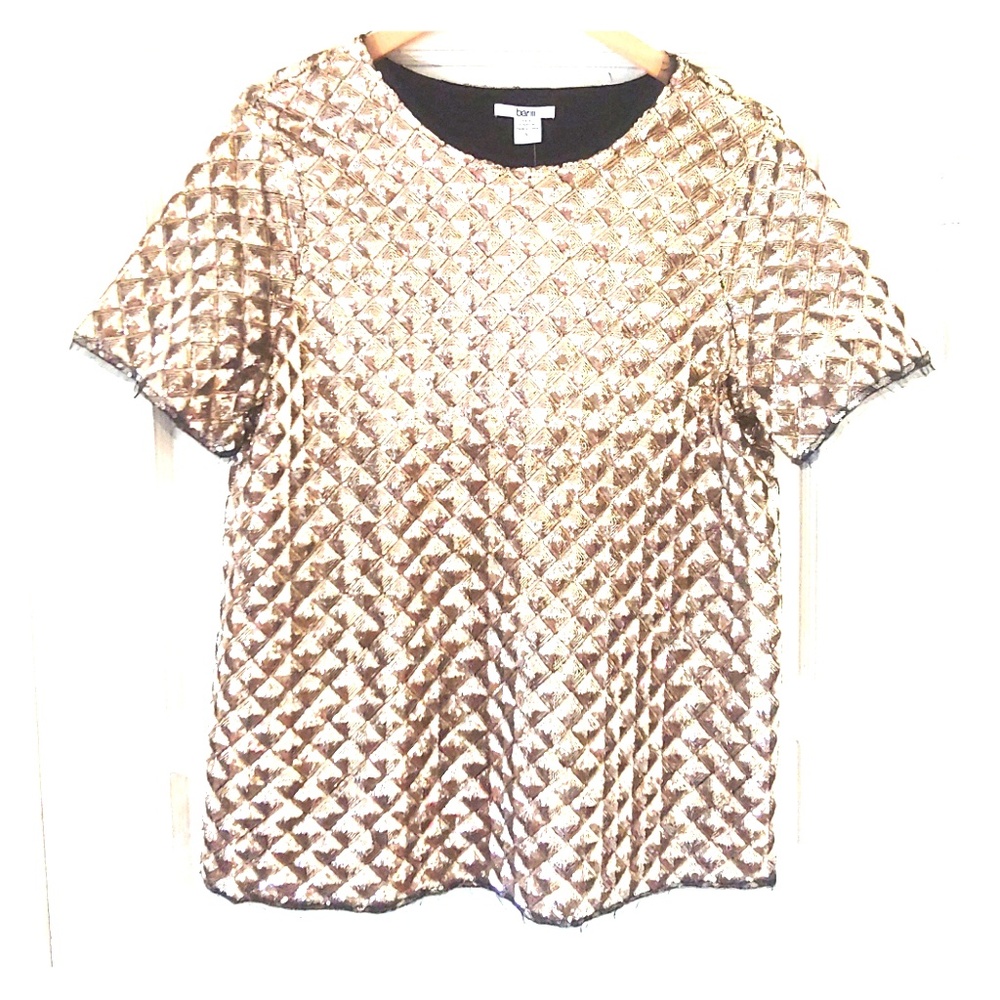 Gold Sequin Top
